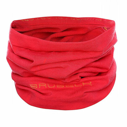 Komin unisex BRUBECK wełniany malinowy S/M