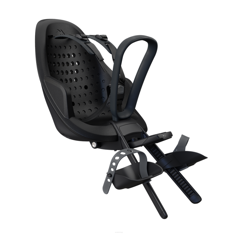 Fotelik rowerowy dziecięcy na przód Thule Yepp 2 mini midnight black