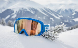 Gogle narciarskie POC junior POCito Opsin Blue/fluorescent orange S2 - 2