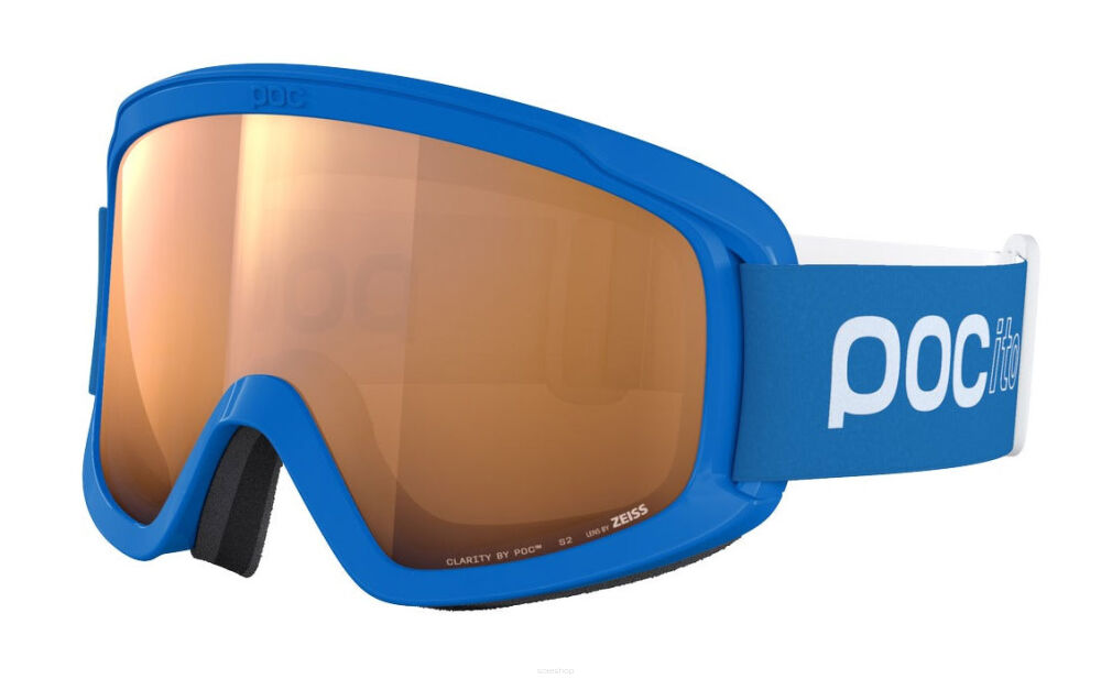 Gogle narciarskie POC junior POCito Opsin Blue/fluorescent orange S2
