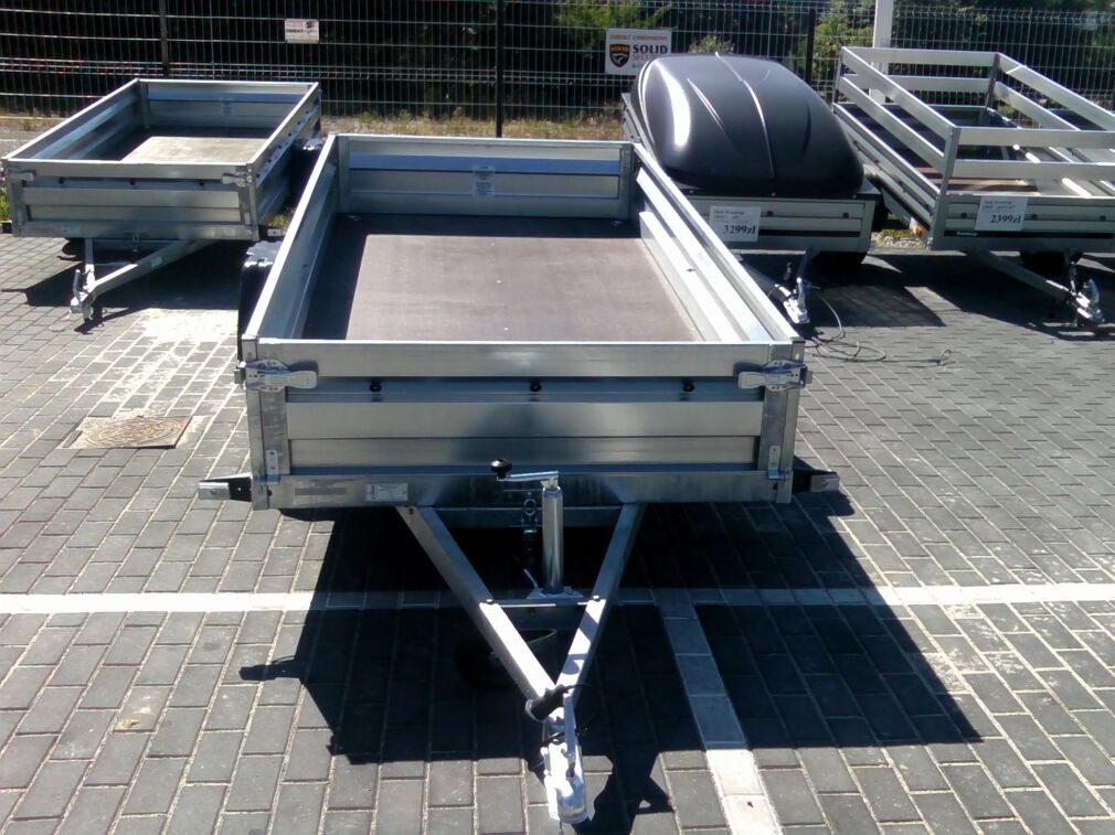 Przyczepa Zasław Agro 265SU XL  Wymiary skrzyni ładunkowej (cm)265x147x35 (pod quada)