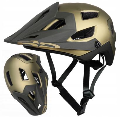 Kask rowerowy R2 Trail 2.0 M (54-59cm) black/khaki