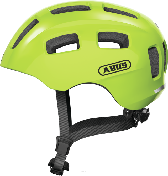 Kask rowerowy dziecięcy ABUS YOUN-I 2.0 signal yellow M (52-57cm)