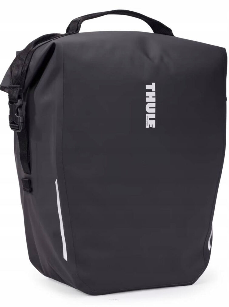 Sakwa rowerowa Thule wodoodporna Shield black 22L