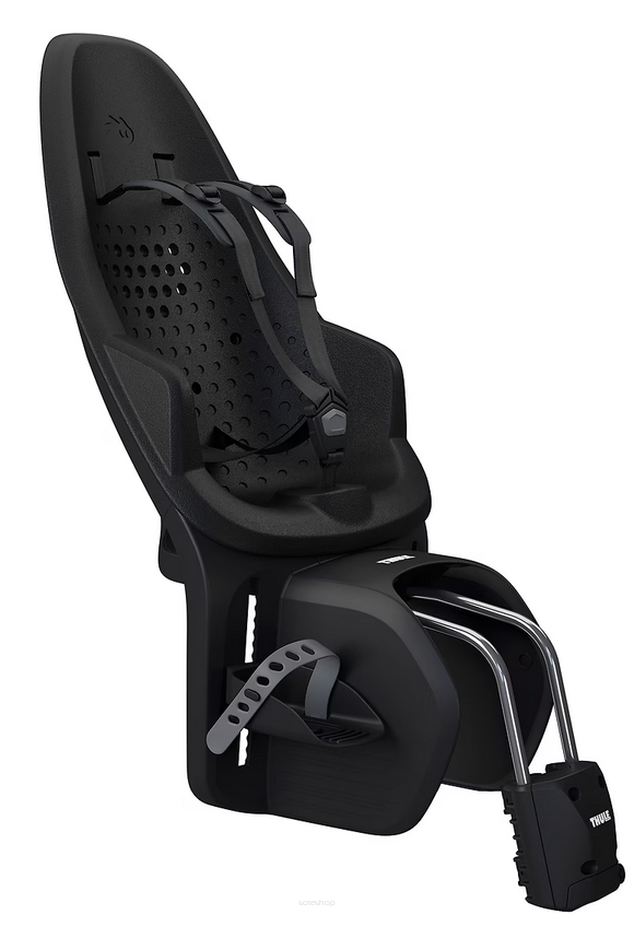 Thule Yepp 2 Maxi  mocowany na ramie fotelik rowerowy mignight black