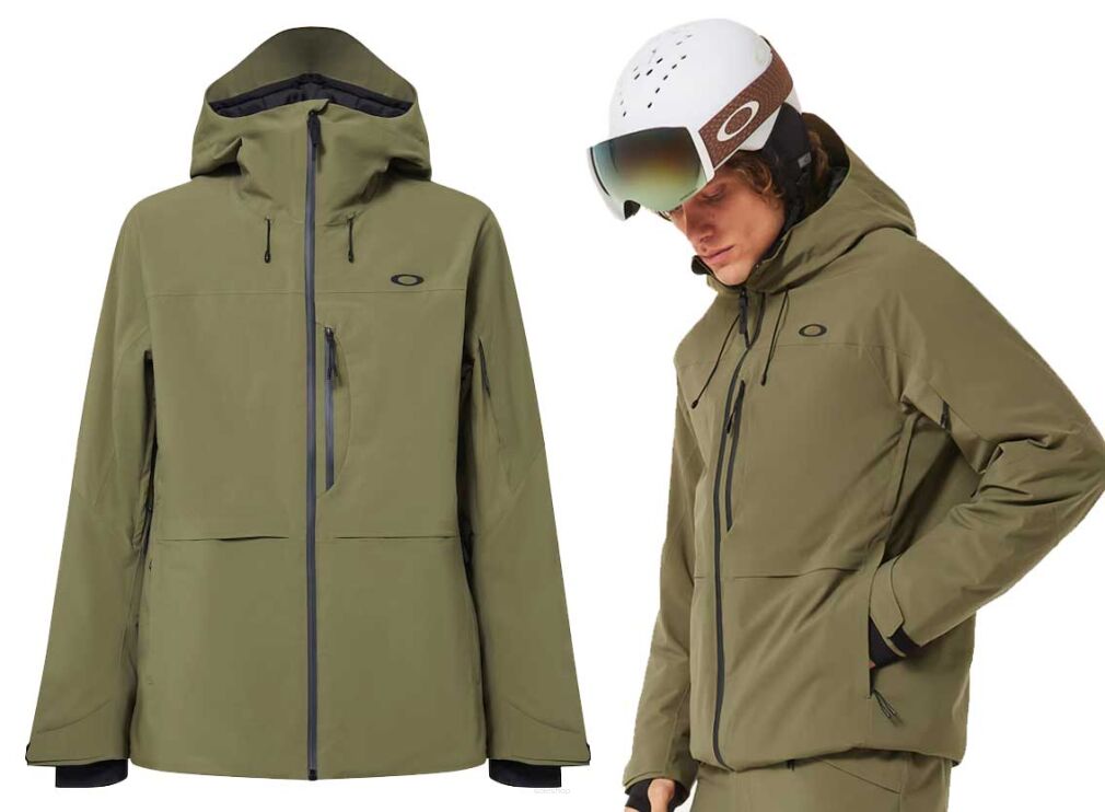 OAKLEY Kurtka narciarska męska CANOPY Insulated Jacket KHAKI M