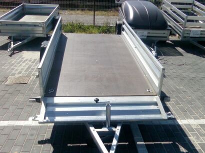 Przyczepa Zasław Agro 265T 2osie 265x131cm MOCNA