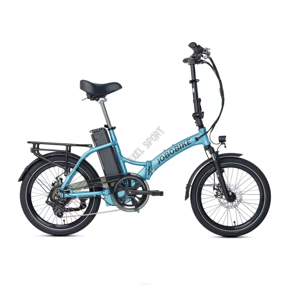 Rower Elektryczny składany Jobobike SAM Miejski Blue