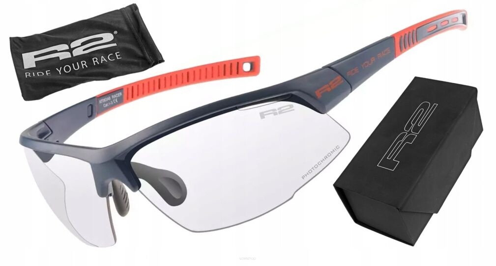 Okulary sportowe R2 RACER S0/S3 Clear 400 UV