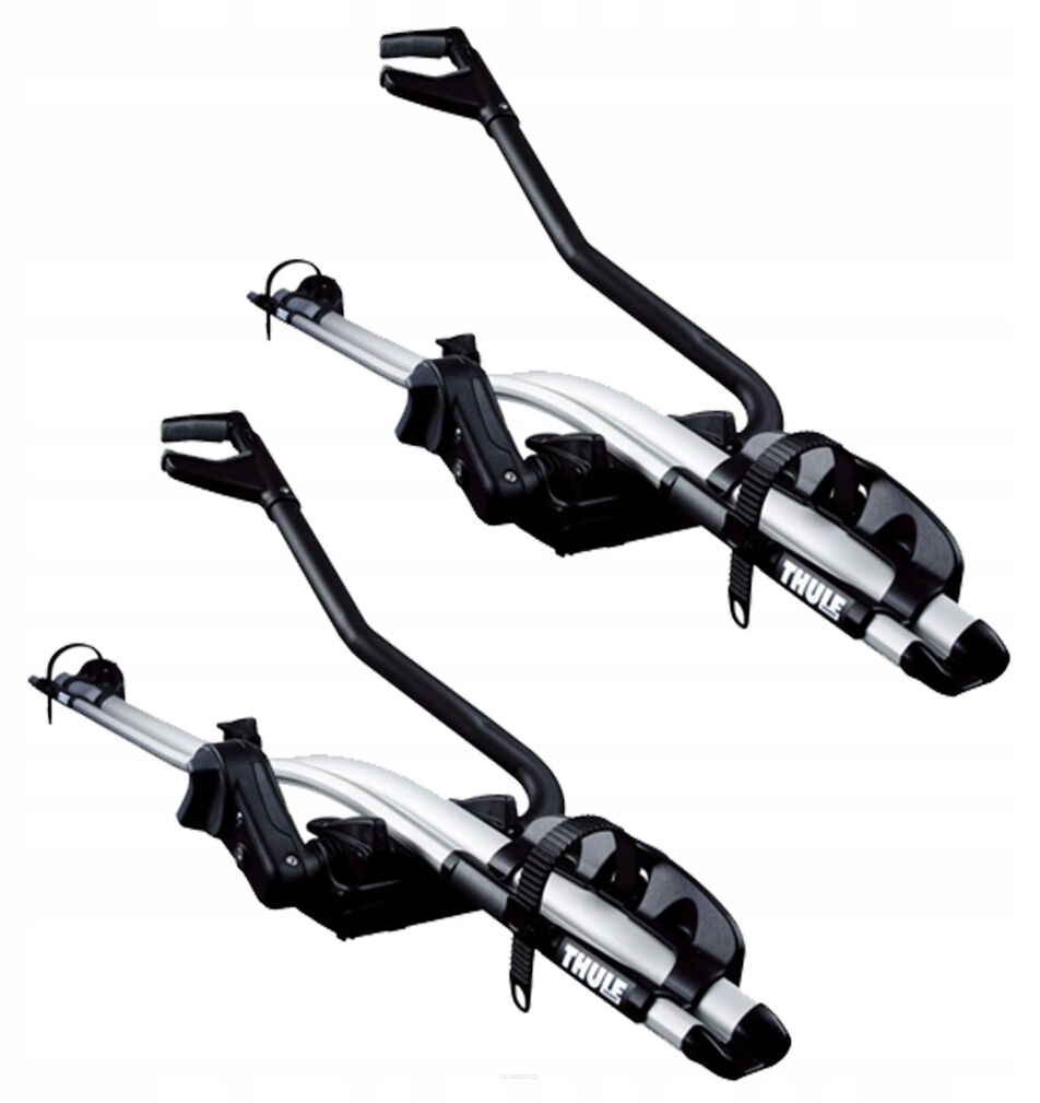 2x Bagażnik Uchwyt rowerowy na dach THULE 591