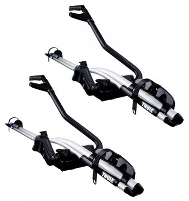 2x Bagażnik Uchwyt rowerowy na dach THULE 591