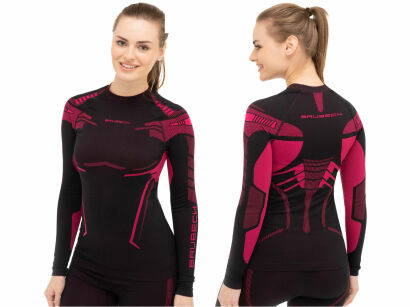 Bluza termoaktywna damska Brubeck Dry czar/fuk L