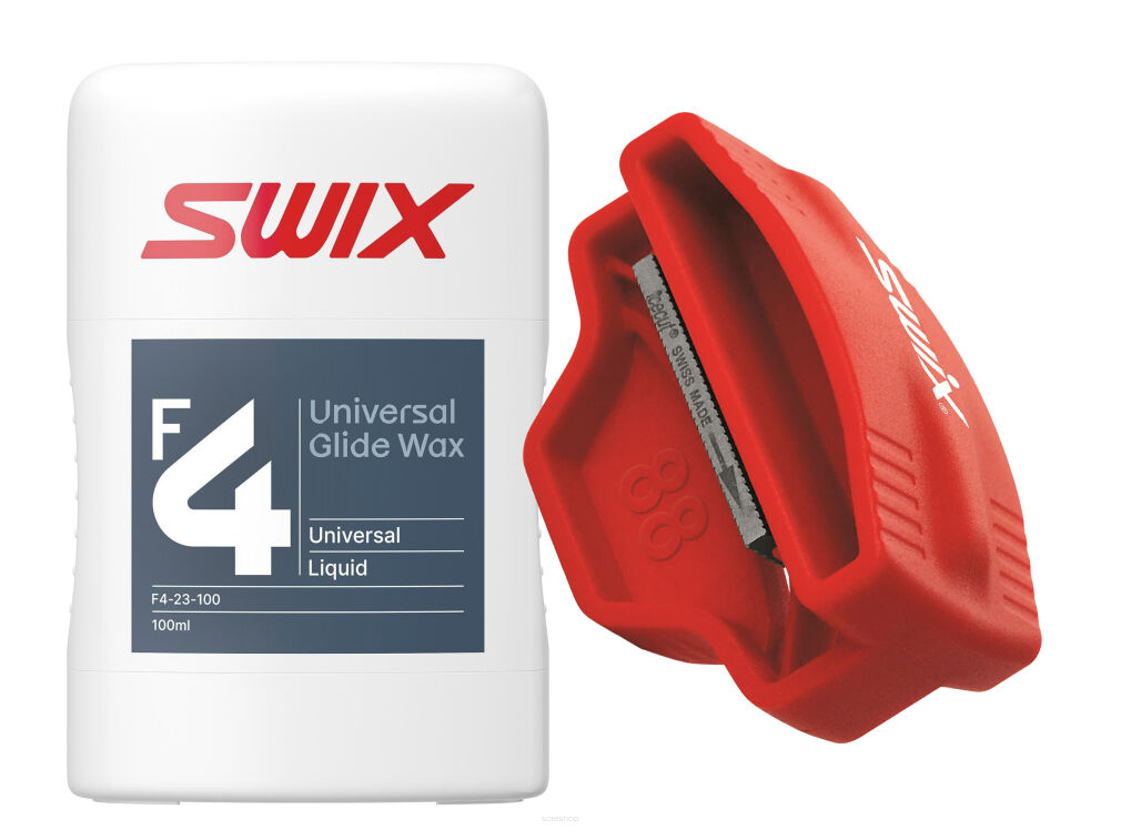 Zestaw smar + ostrzałka SWIX Glide&Edge Kit