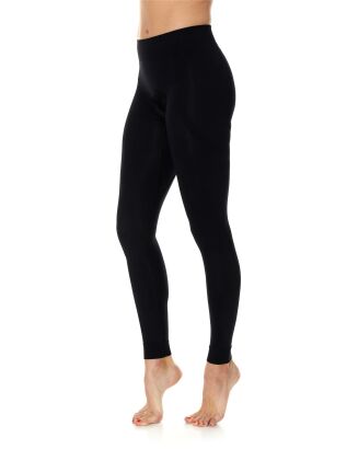 Spodnie Legginsy damskie BRUBECK długie z wkładką XL