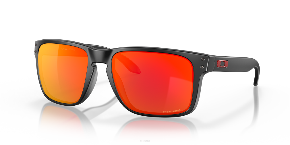 Okulary sportowe OAKLEY HOLBROOK XL matte black/prizm ruby S3