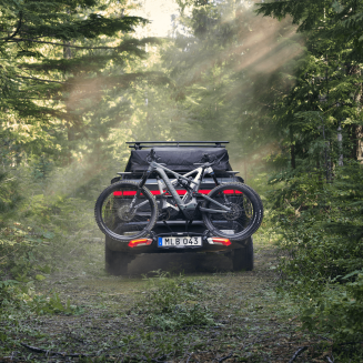 Składany bagażnik rowerowy na hak Thule Epos 978100 na 2 rowery - 10