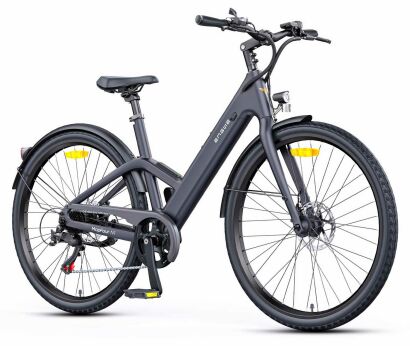 Rower miejski elektryczny damski ENGWE MapFour N1 AIR ST (28'') GPS 250W Grey