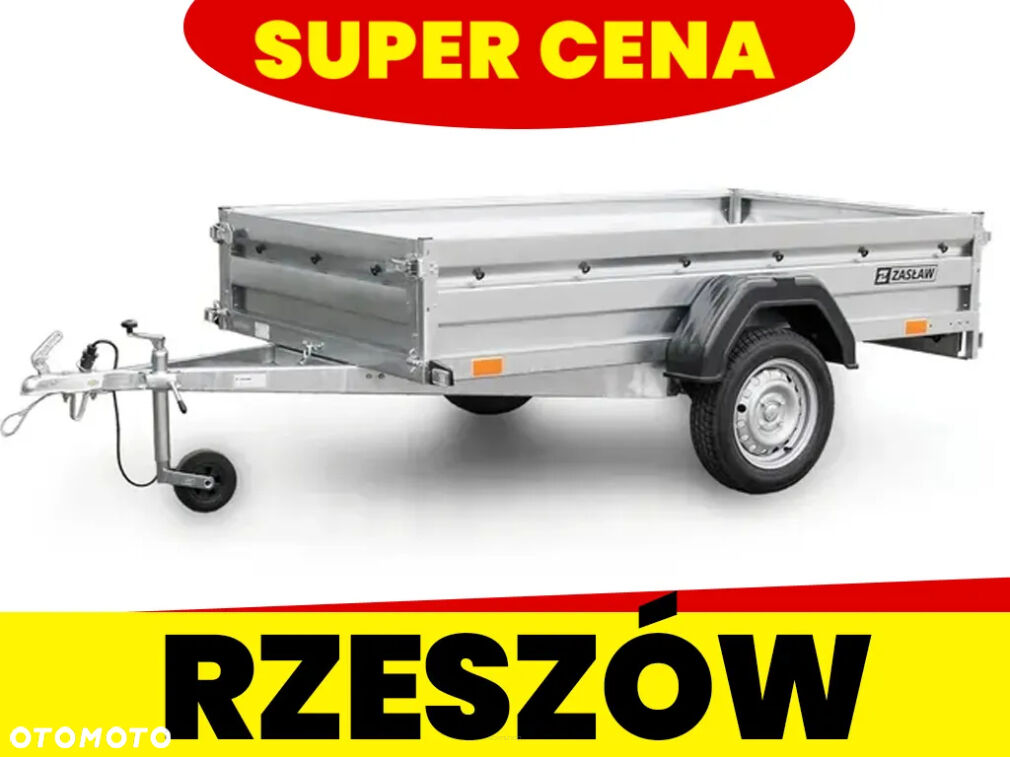 Przyczepa Zasław Agro 235SU  235x131cm Aluocynk 1oś