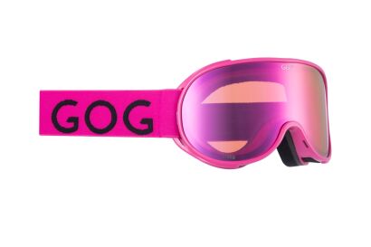 Gogle narciarskie GOG STORM H750-3 neon pink S2
