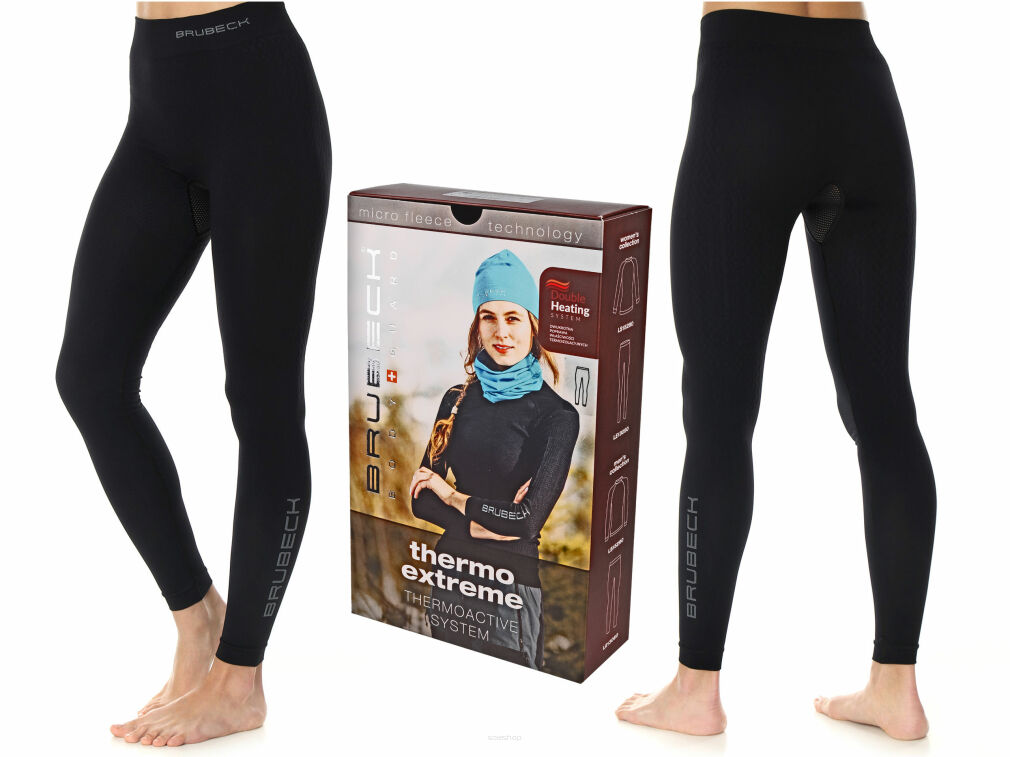 Spodnie damskie Brubeck Extreme Thermo czarne XL