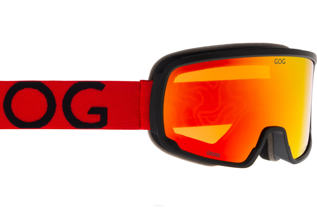 Gogle narciarskie GOG CASSIUS H656-2 matt black S2