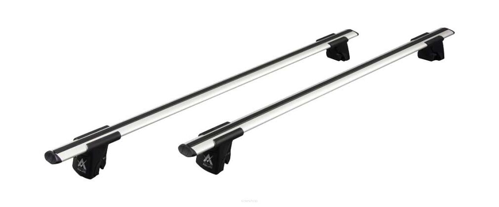 Bagażnik bazowy AGURI R-1 RUNNER II AL 1.20 A/B SILVER