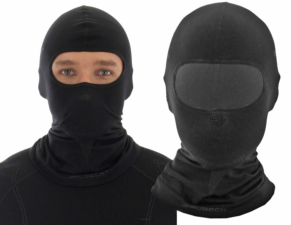 Kominiarka termoaktywna unisex Brubeck czarna XS