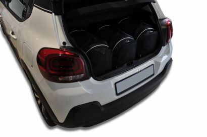 Citroen C3 Hatchback 2016+ Torby Do Bagażnika 3 Szt