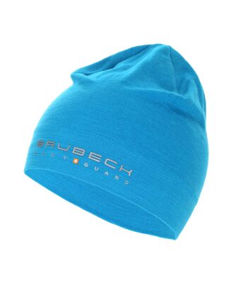 Czapka wełniana dwuwarstwowa BRUBECK Extreme Wool HM1018 błękit S/M