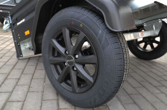 Przyczepa Brenderup 1205S uchył Limited Edition czarna - 6