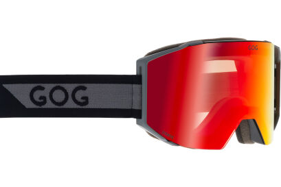 Gogle narciarskie GOG STRATUS H705-3 matt black/grey