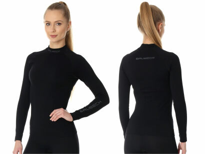 Bluza damska Brubeck EXTREME THERMO czarna S