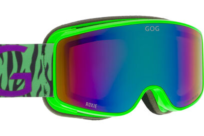 Gogle narciarskie GOG ROXIE H970-4 neon green S2