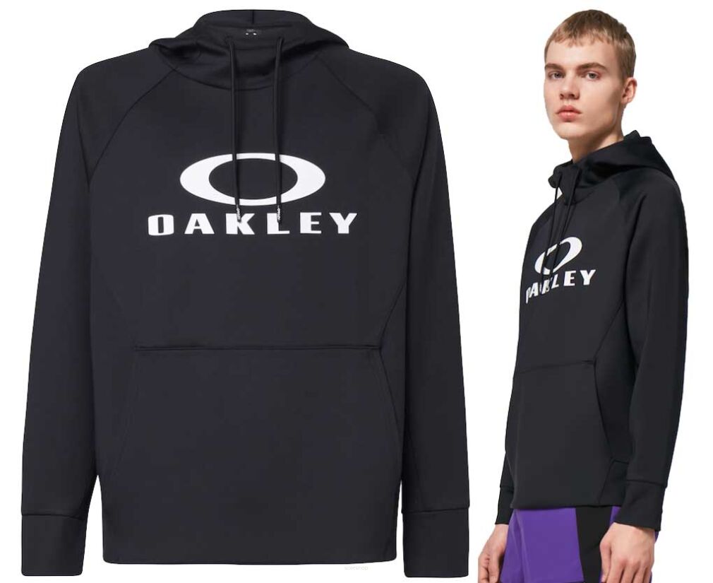 OAKLEY Bluza SIERRA DWR FLEECE HOODY 2.0 blackout S