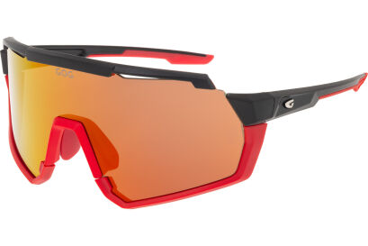 Okulary rowerowe GOG HELIOS black/red S3
