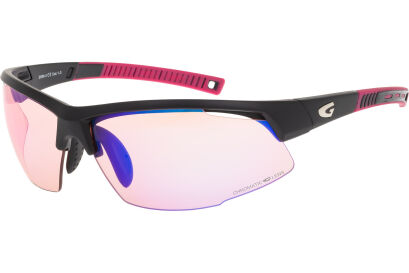 Okulary rowerowe fotochromowe GOG FALCON C black/pink S1-S3