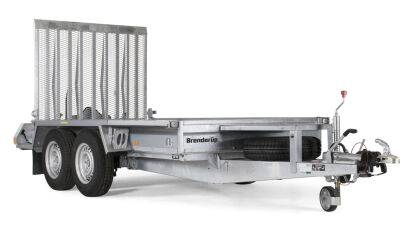 BRENDERUP Przyczepa  pod minikoparkę z najazdem MT2610STB2600