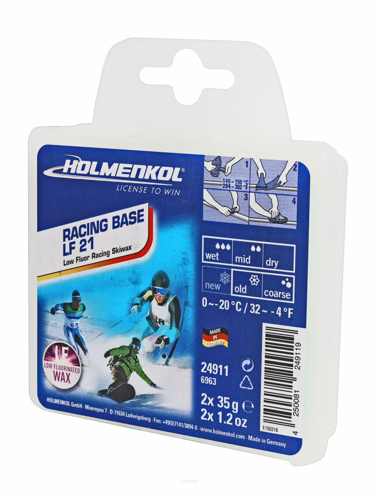 Smar Narciarski Holmenkol Racing Base LF21 2x35g