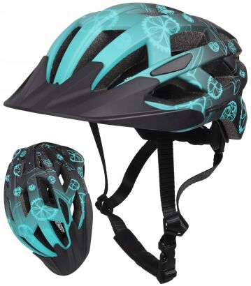Kask rowerowy R2 Lumen JR S (52-56cm) Mint/Blue