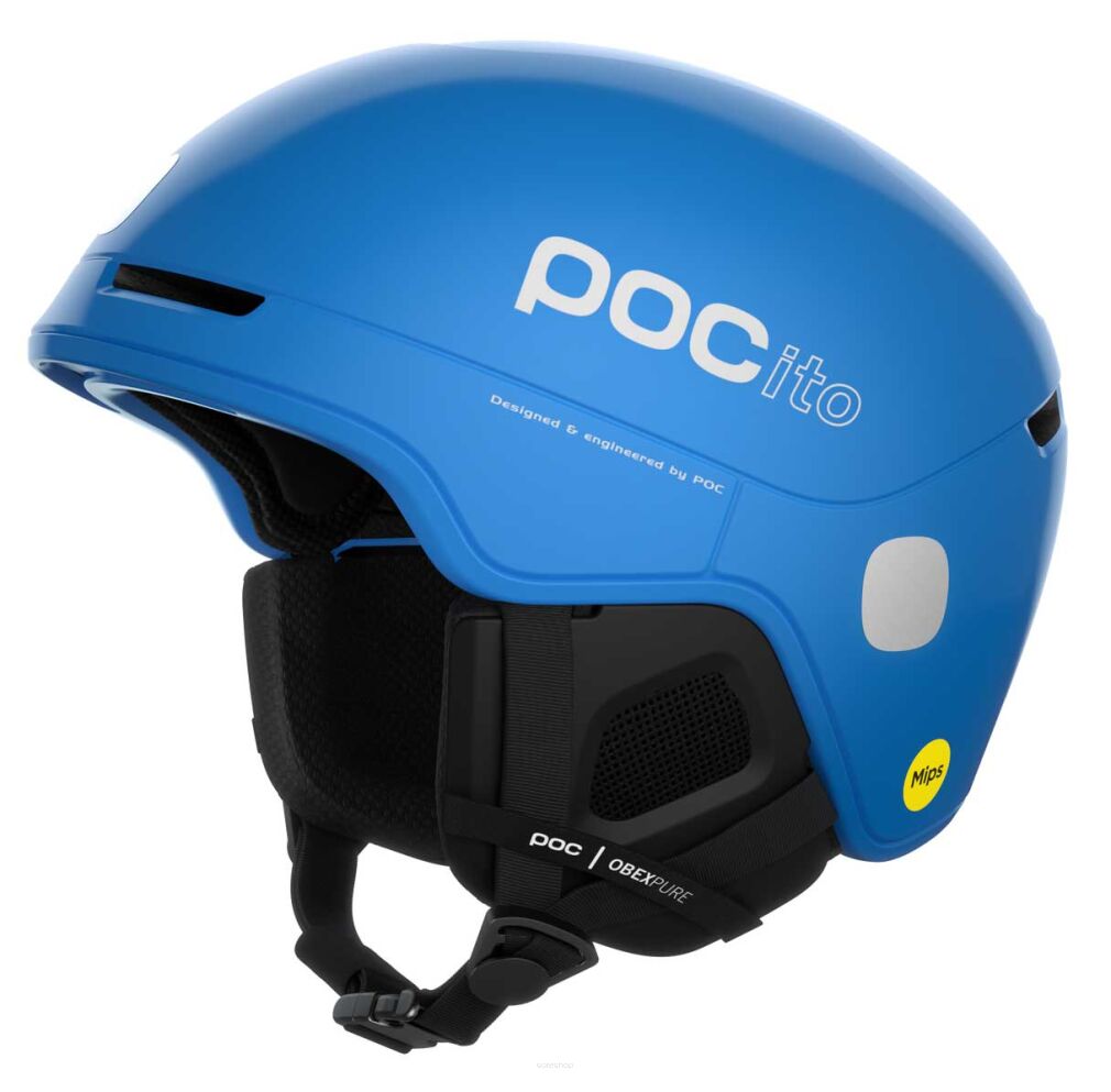 POC Kask narciarski dziecięcy POCito Obex MIPS BLUE 55-58cm