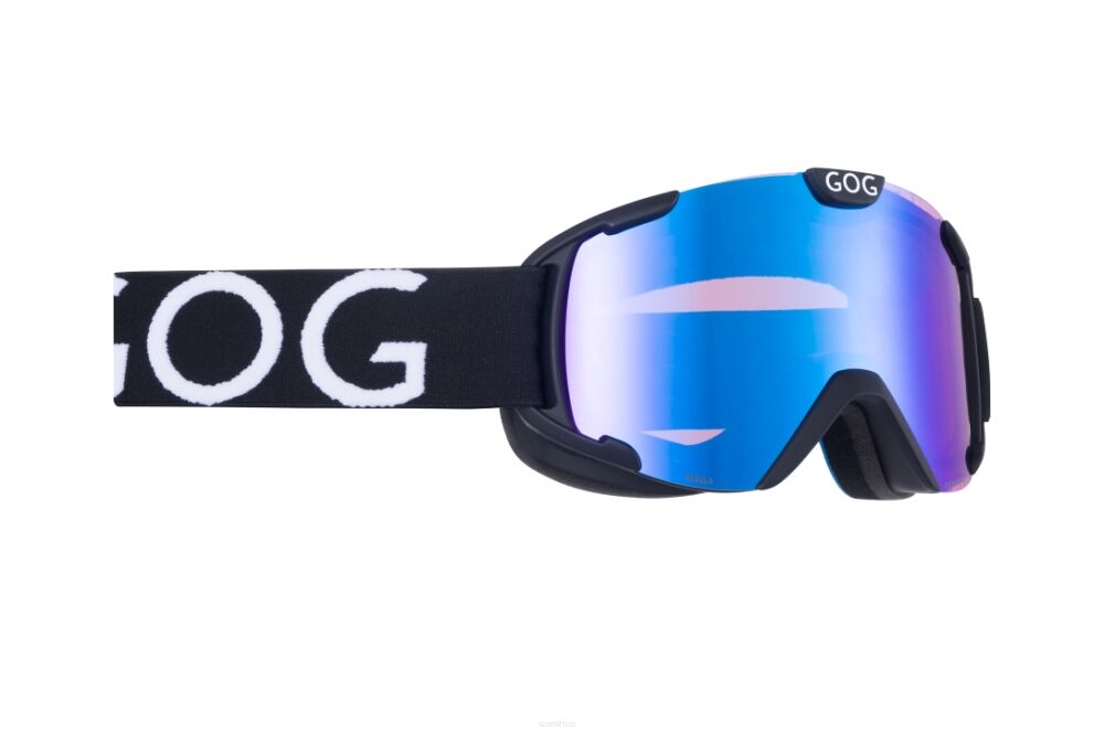 Gogle narciarskie GOG NEBULA H725-1 matt black S2