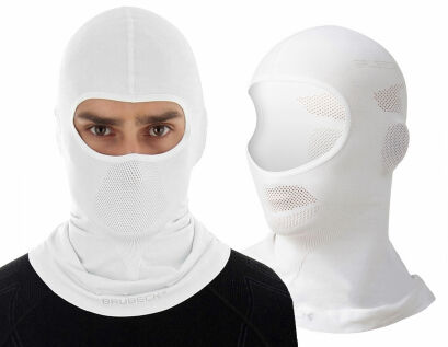 Kominiarka unisex Brubeck KM0001 biała S/M (52-57)