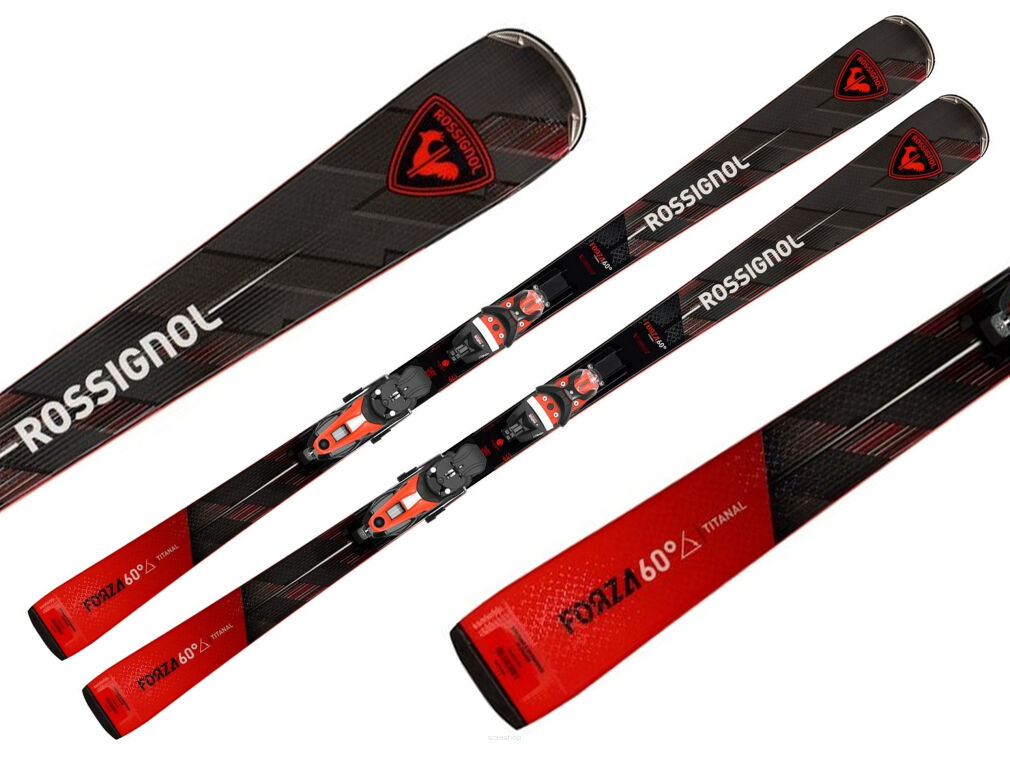 Narty Rossignol Forza 60' Ti + wiązania NX 12 Konect GW 171cm
