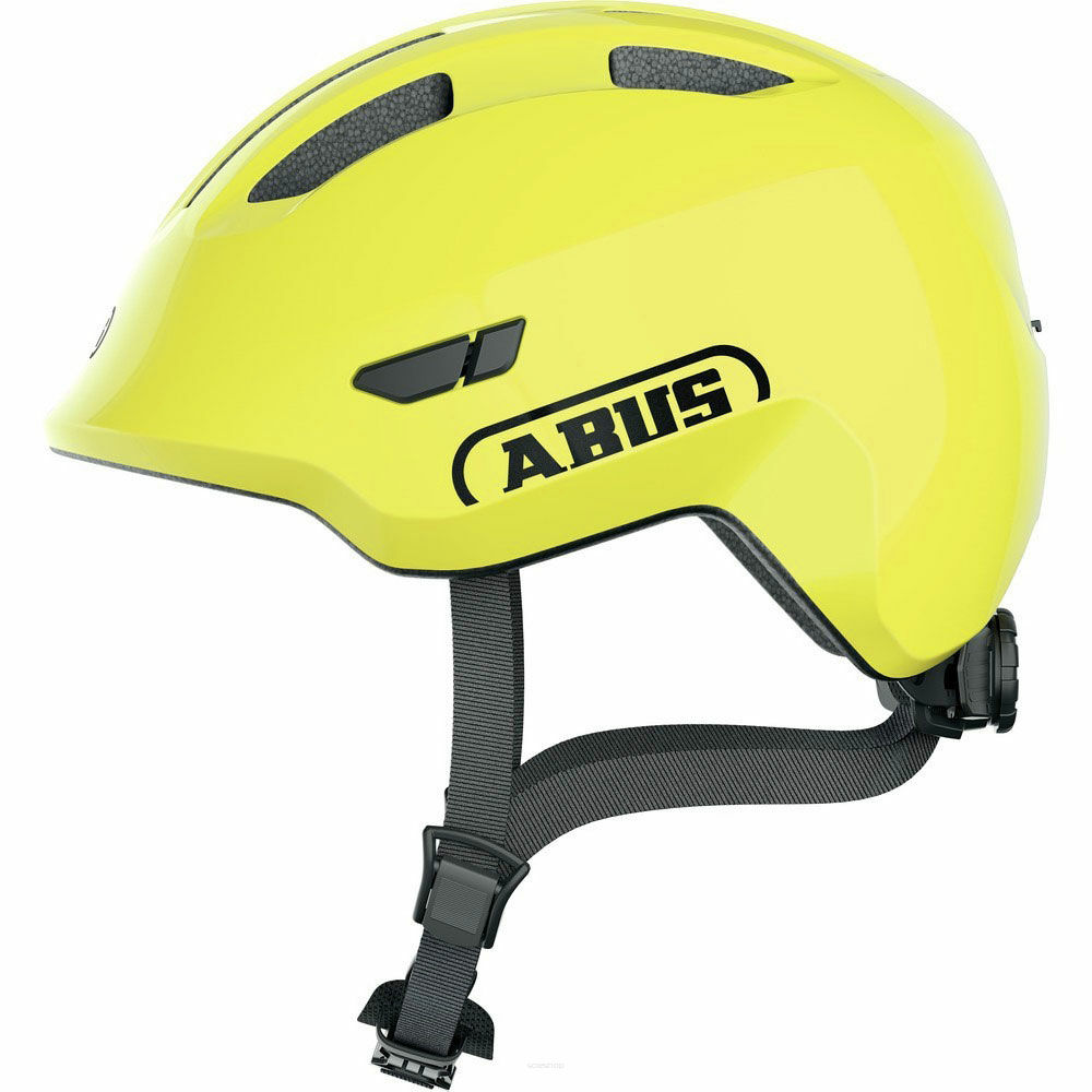 Kask dziecięcy rowerowy ABUS SMILEY 3.0 shiny yellow M (50-55cm)