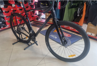 Stojak na rower serwisowy stalowy T013BF czarny - 3