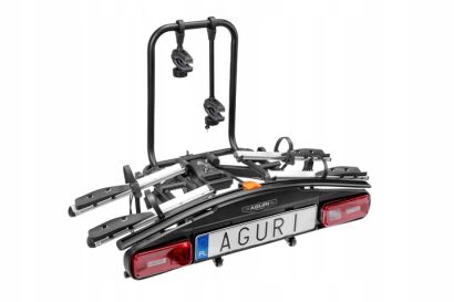 Platforma rowerowa na hak AGURI ACTIVE E-Bike (na 2 rowery) Silver