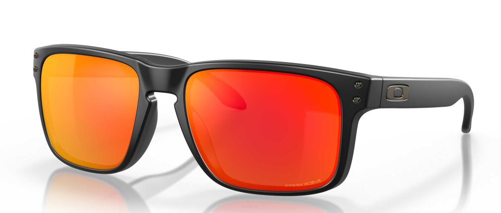 Okulary sportowe OAKLEY HOLBROOK matte black/prizm ruby S3