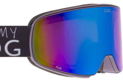 Gogle narciarskie GOG PEAK H730-2 dusty purple S2