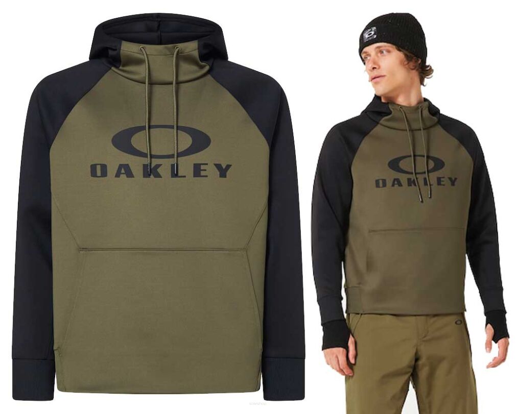 OAKLEY Bluza SIERRA DWR FLEECE HOODY 2.0 khaki S