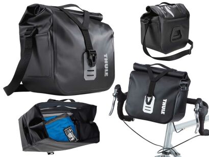 THULE Shield torba sakwa rowerowa na kierownicę czarna 10L